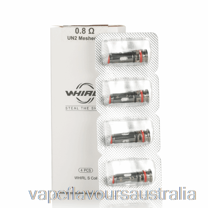 Vape Flavours Australia Uwell WHIRL S Replacement Coils [WHIRL S] 0.8ohm UN2 Mesh Coils